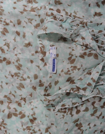 Дамска риза с къс ръкав