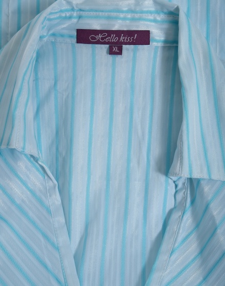 Дамска риза с къс ръкав Hello Kiss!