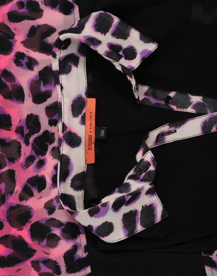 Дамска риза с къс ръкав Bershka