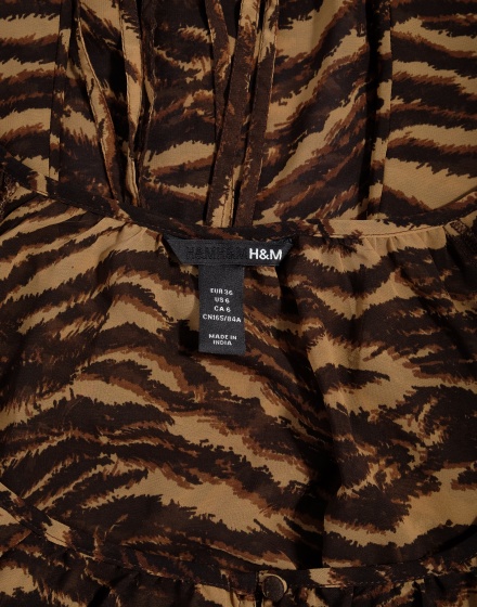 Дамска блуза с къс ръкав H&M