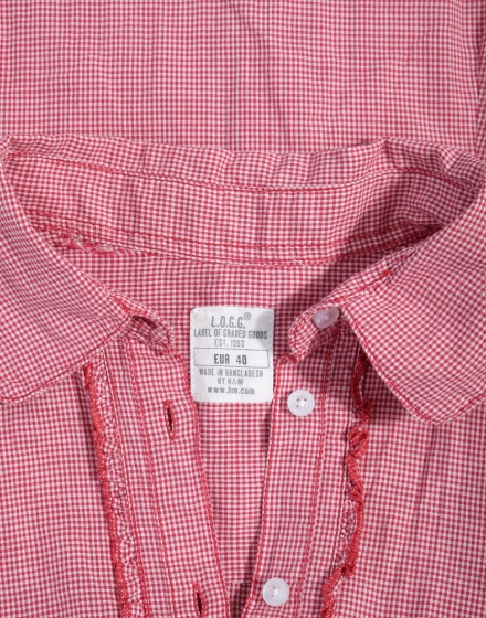 Дамска риза с къс ръкав H&M