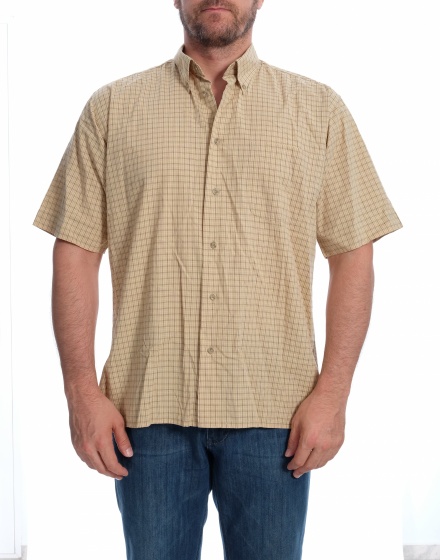 Мъжка риза с къс ръкав Flag Ship