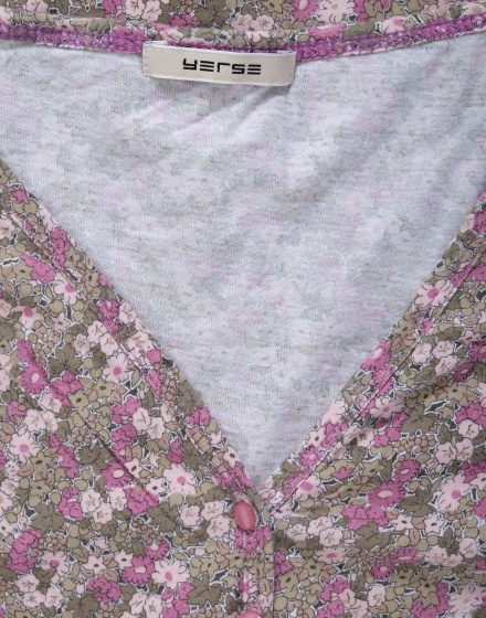 Дамска блуза с къс ръкав Yerse