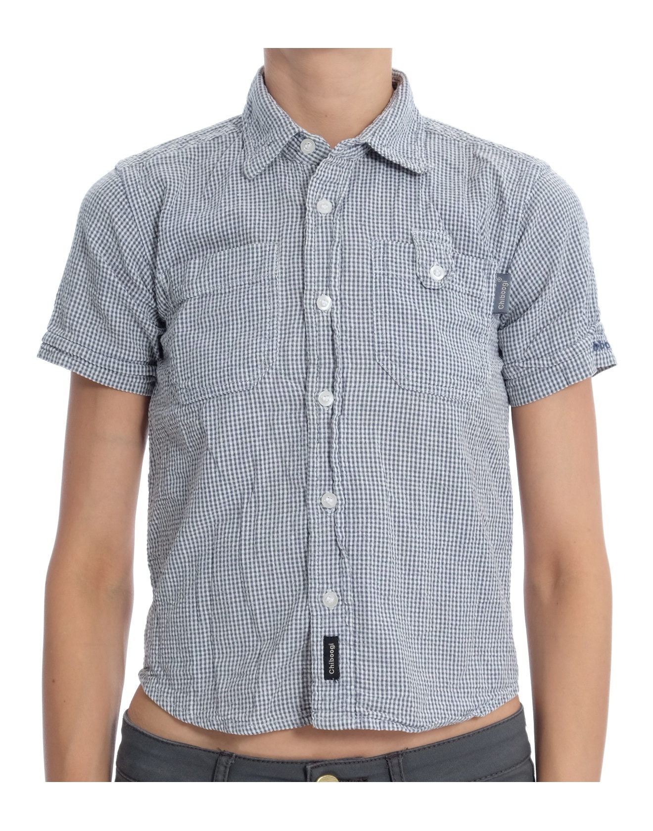 Детска риза с къс ръкав Chiboogi by H&M