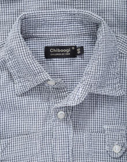 Детска риза с къс ръкав Chiboogi by H&M