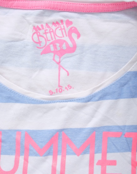 Детска блуза с къс ръкав Miami Beach