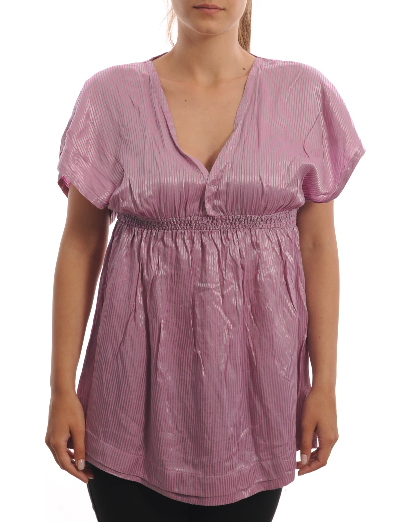 Дамска блуза с къс ръкав LMC