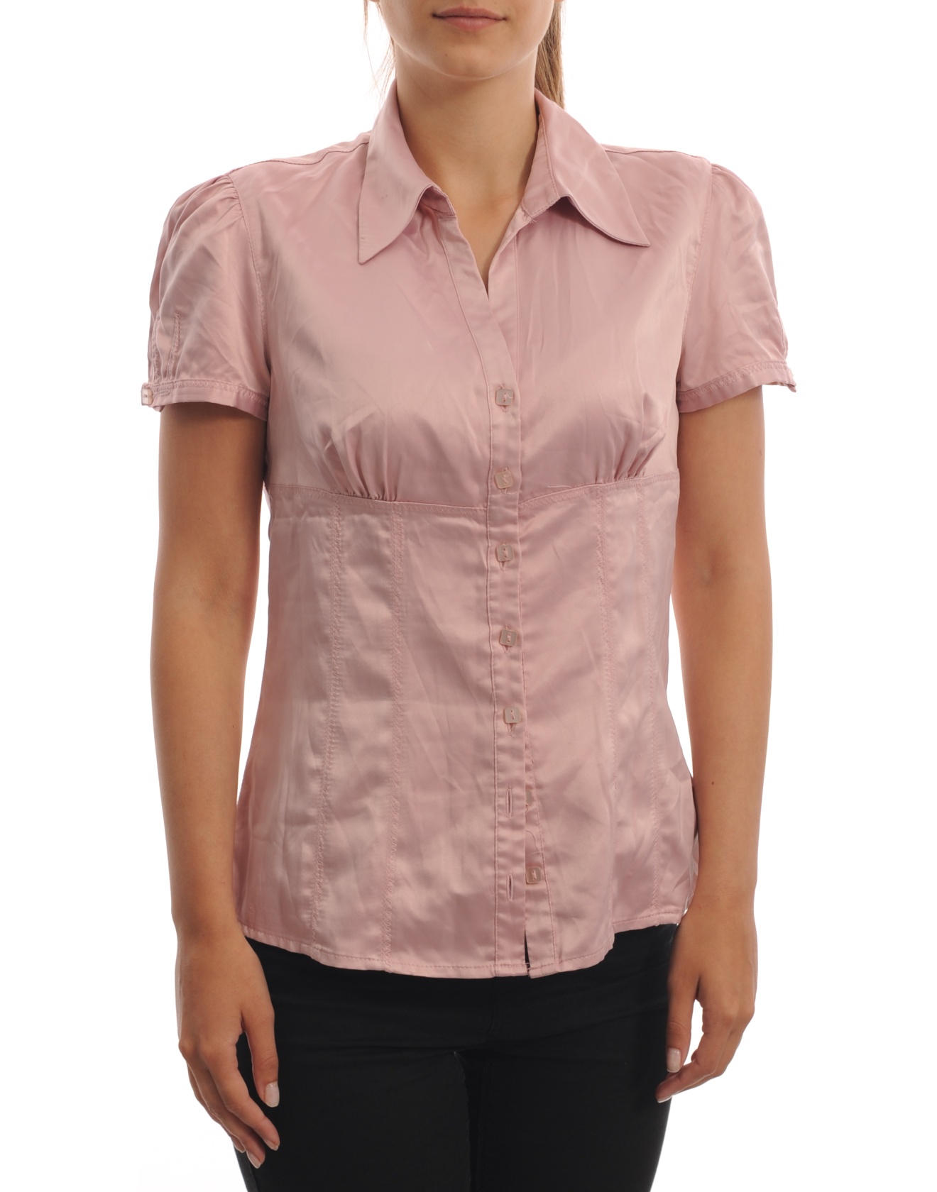 Дамска риза с къс ръкав Promod