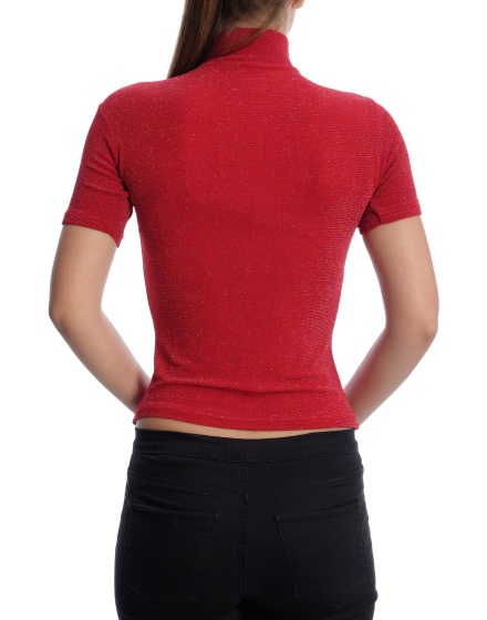 Дамска блуза с къс ръкав Fleur