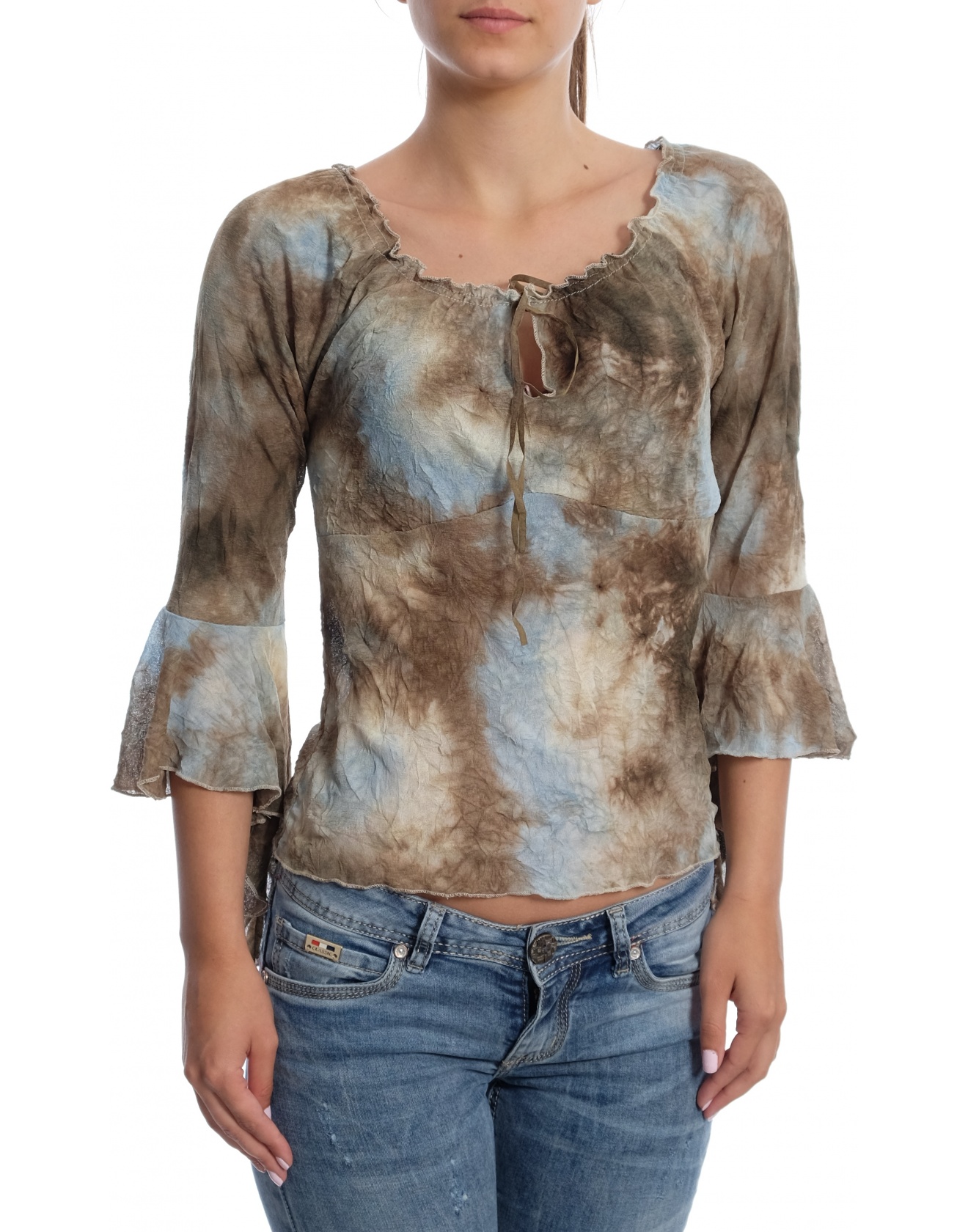 Дамска блуза с къс ръкав Sa Me Plait