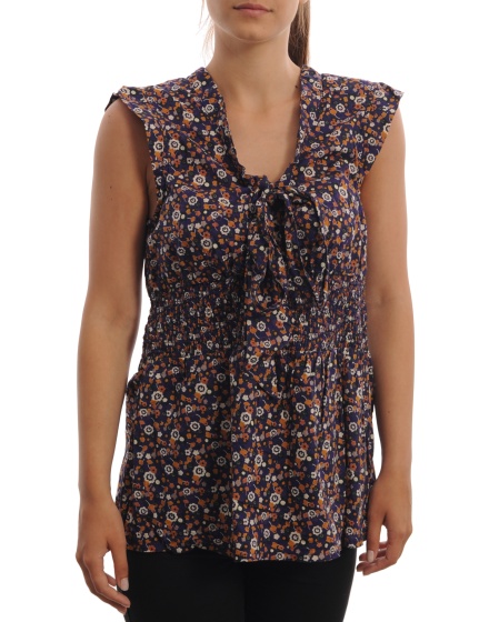 Дамска блуза с къс ръкав H&M