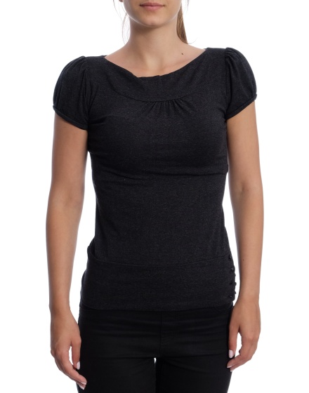 Дамска блуза с къс ръкав