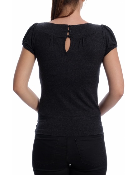 Дамска блуза с къс ръкав