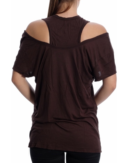 Дамска блуза с къс ръкав H&M