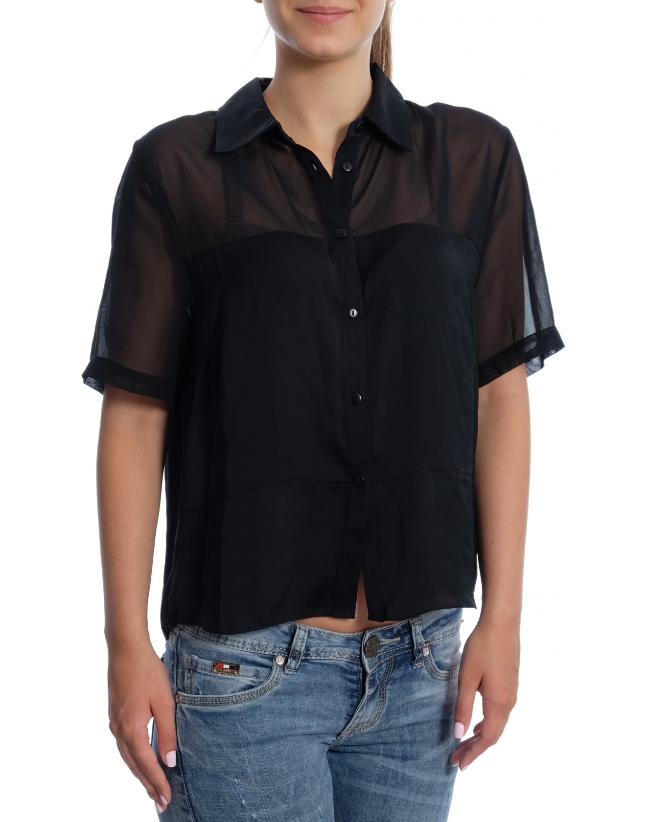 Дамска риза с къс ръкав Body Flirt