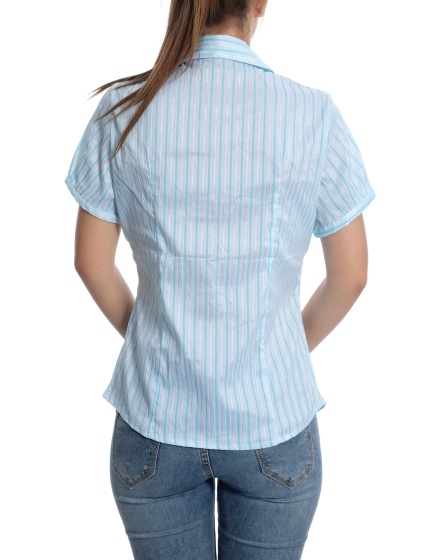 Дамска риза с къс ръкав Hello Kiss!