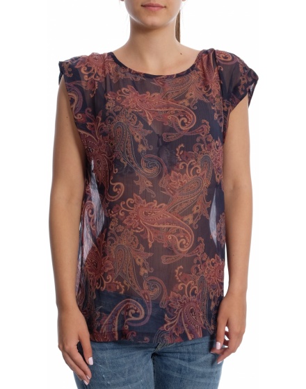 Дамска блуза с къс ръкав Green Point