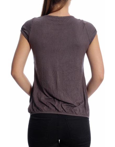 Дамска блуза с къс ръкав