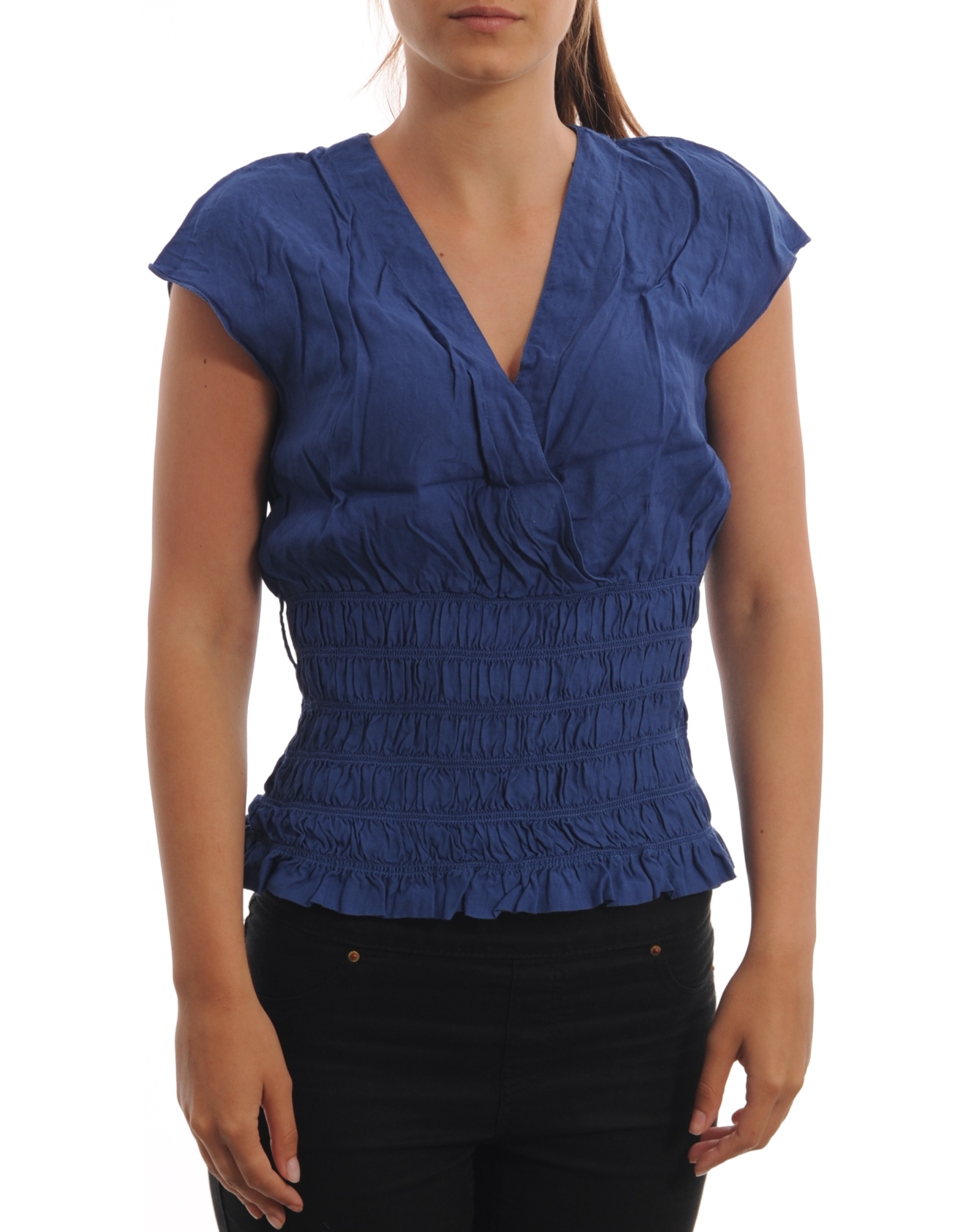 Дамска блуза с къс ръкав Reserved