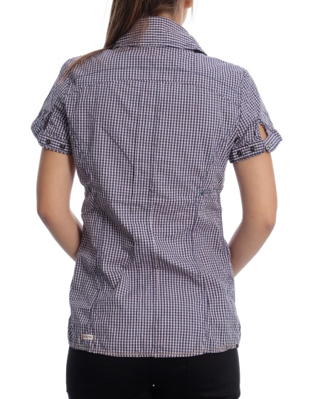 Дамска риза с къс ръкав KHUJO