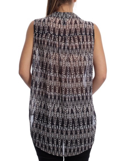 Дамска риза с къс ръкав H&M