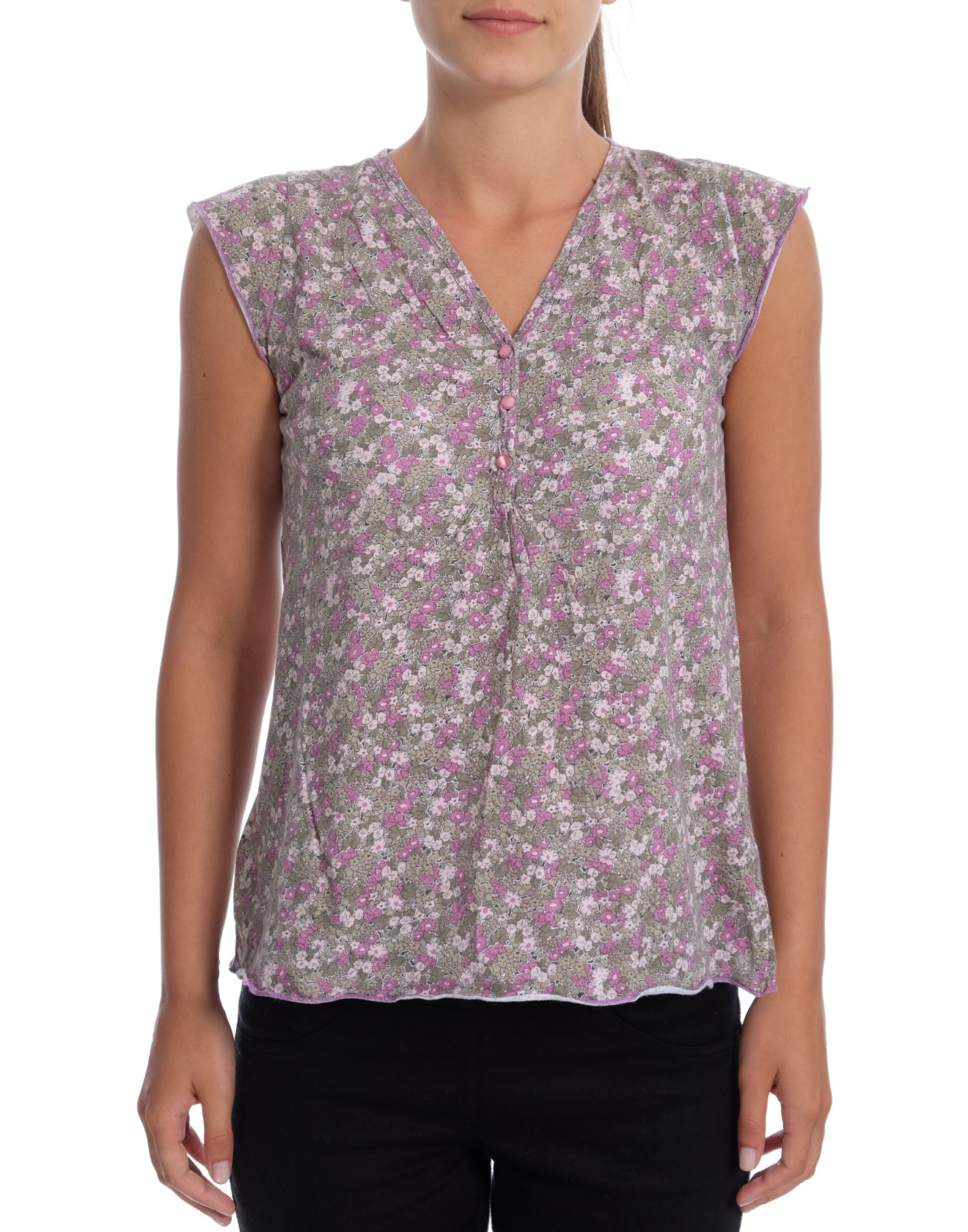 Дамска блуза с къс ръкав Yerse