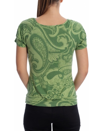 Дамска блуза с къс ръкав H&M