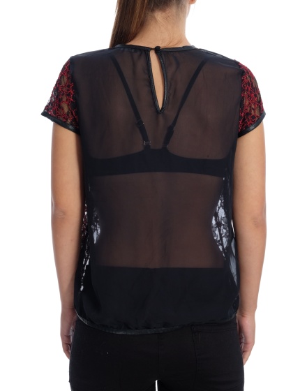 Дамска блуза с къс ръкав Atmosphere