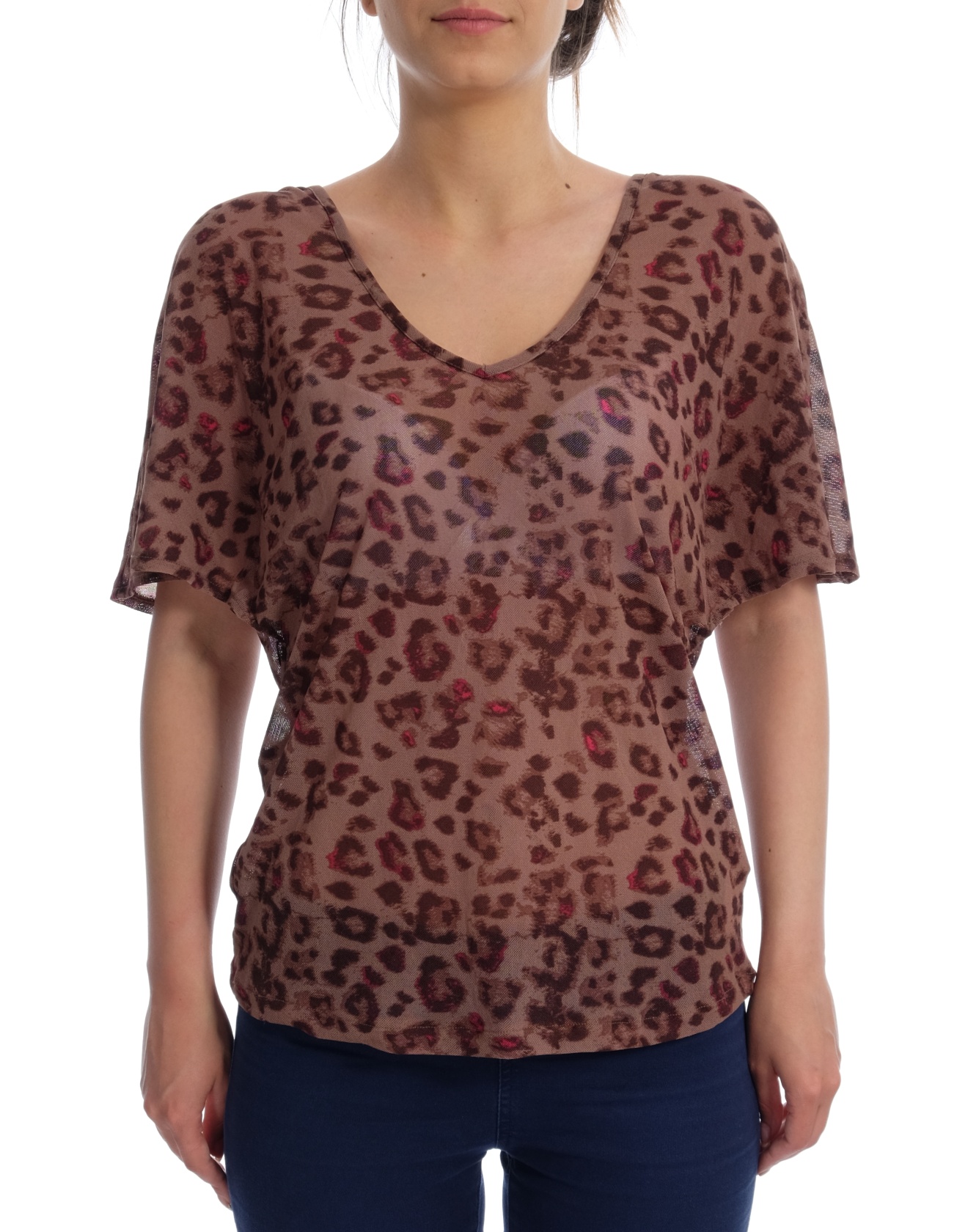 Дамска блуза с къс ръкав Colours Of The World