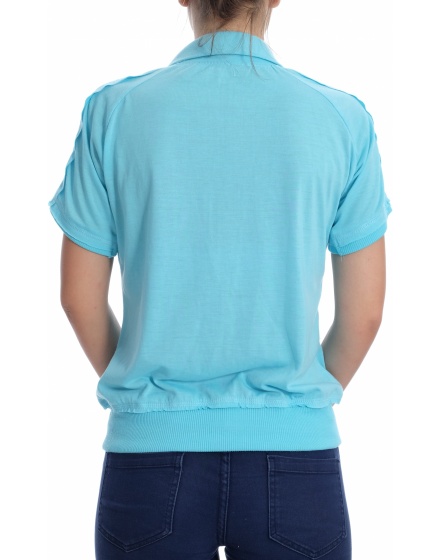 Дамска блуза с къс ръкав APLX