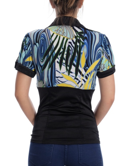 Дамска блуза с къс ръкав Gianetta