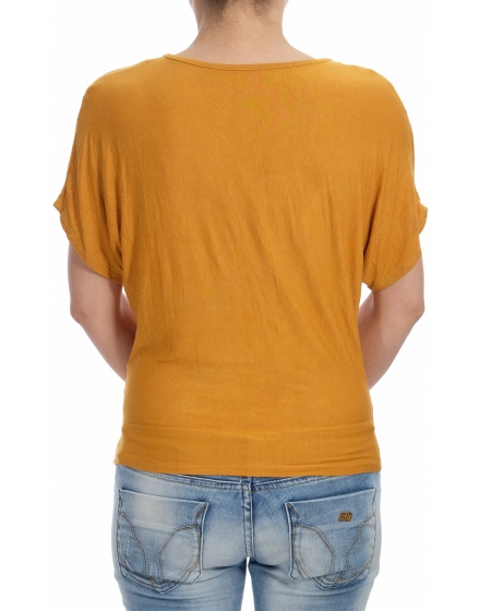 Дамска блуза с къс ръкав