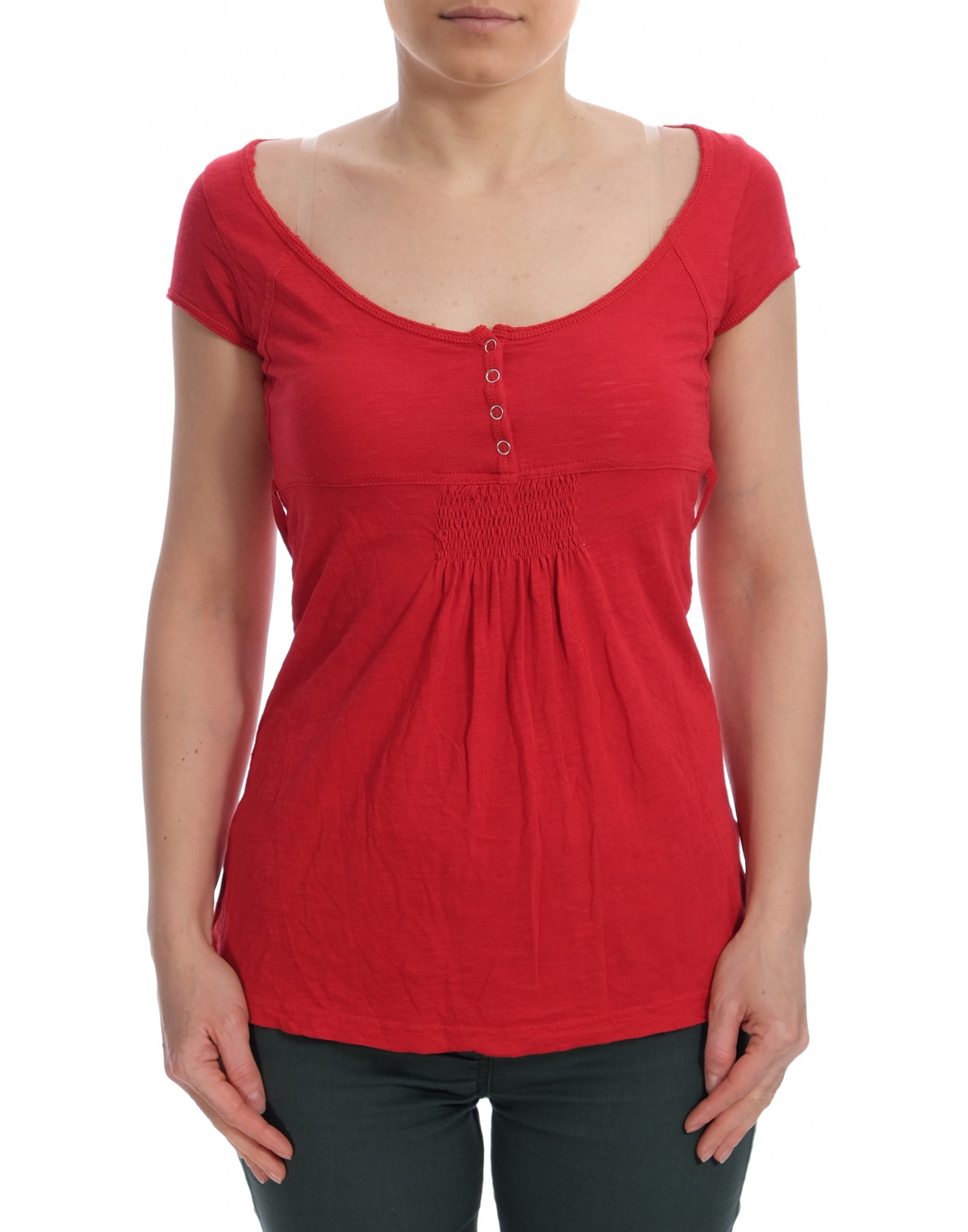 Дамска блуза с къс ръкав Camaieu