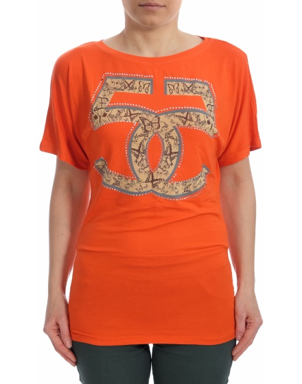 Дамска блуза с къс ръкав Zentex