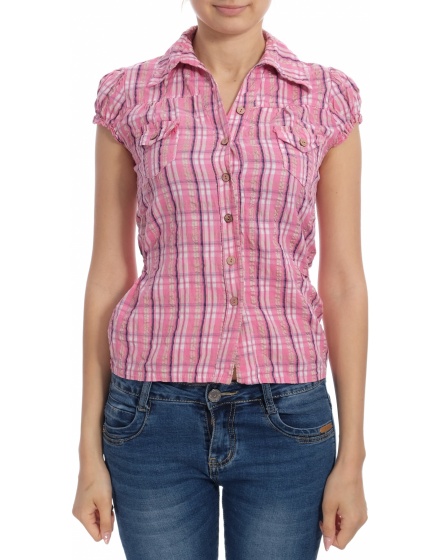 Дамска риза с къс ръкав Made In Italy