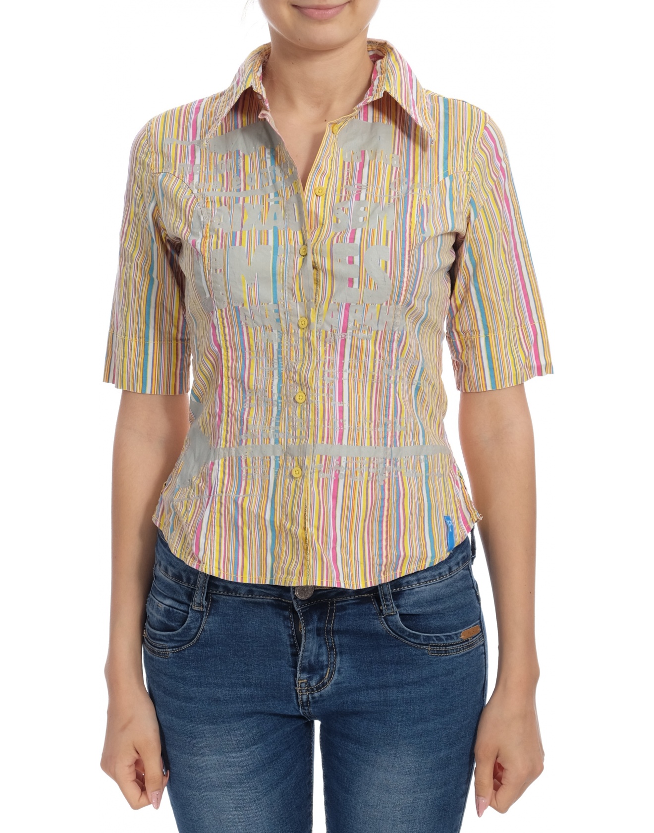 Дамска риза с къс ръкав Reporter