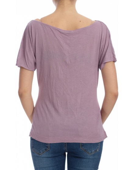 Дамска блуза с къс ръкав H&M