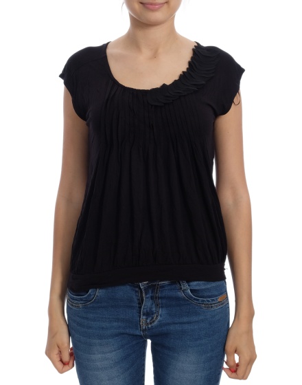 Дамска блуза с къс ръкав Pepe Jeans