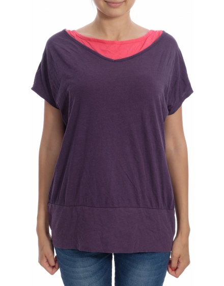 Дамска блуза с къс ръкав TCM