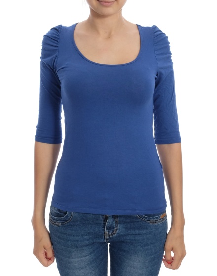 Дамска блуза с къс ръкав Fishbone