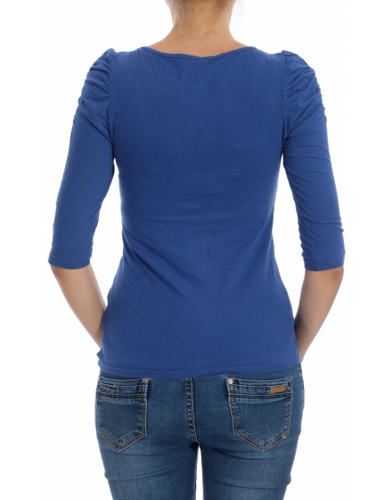 Дамска блуза с къс ръкав Fishbone