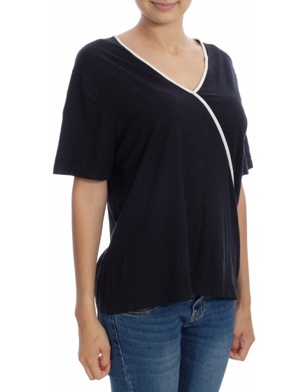 Дамска блуза с къс ръкав Nanso