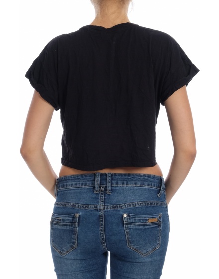 Дамска блуза с къс ръкав H&M