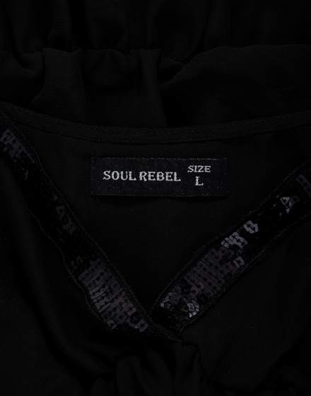 Дамска блуза с къс ръкав Soul Rebel