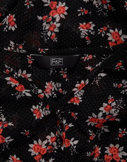 Дамска блуза с къс ръкав F&F