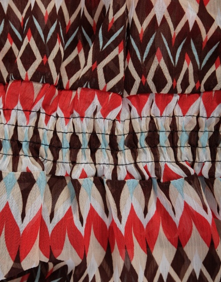 Дамска блуза с къс ръкав