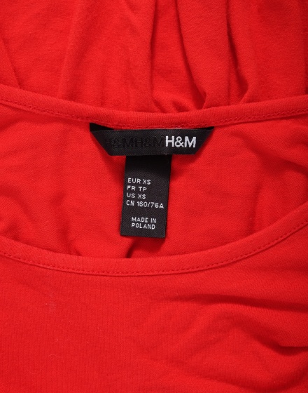 Дамска блуза с къс ръкав H&M