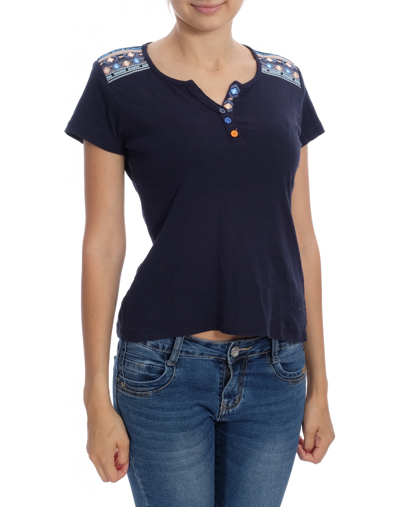 Дамска блуза с къс ръкав Armand Thiery