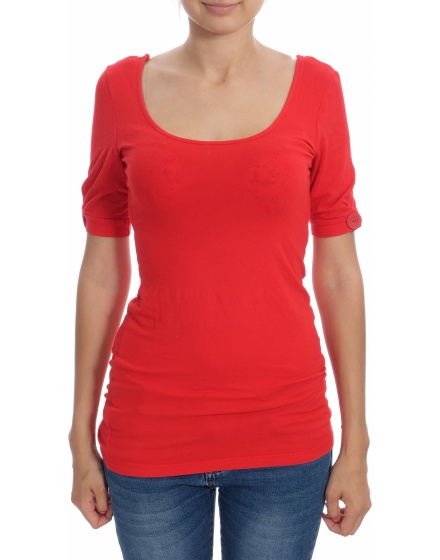 Дамска блуза с къс ръкав H&M