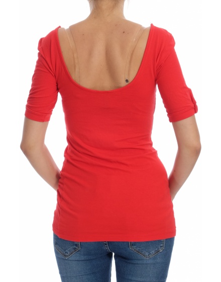 Дамска блуза с къс ръкав H&M